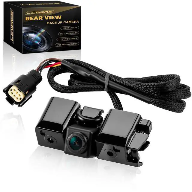Main image of Backup Camera Fits for 2014-2015 Chevy Silverado Cheyenne GMC Sierra | Night Vision Wide-angle Waterproof Reverse Camera Park Assist OE# 22803702, 23306741, 84143039, PAC13