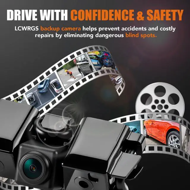 Alt view image 7 of 7 - Backup Camera Fits for 2014-2015 Chevy Silverado Cheyenne GMC Sierra | Night Vision Wide-angle Waterproof Reverse Camera Park Assist OE# 22803702, 23306741, 84143039, PAC13