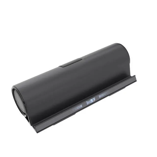 Alt view image 4 of 7 - Wireless Bluetooth Speakers, Portable Phone Tablet Stand Holder Speaker, Dual Drivers Stereo Dock Speaker for iPad, Phone, Outdoor, Travel, Home Party (Black)