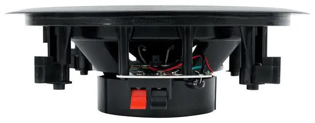 Alt view image 6 of 7 - HC85-16 Black 8" 16-Ohm Ceiling Home Audio Speakers, 6-Pack | 700W Peak/240W RMS, 2-Way, 8" Woofer, 1/2" Mylar Tweeter, Swivel Tweeter, 40Hz-20kHz, Paintable Grills, Rubber Surround