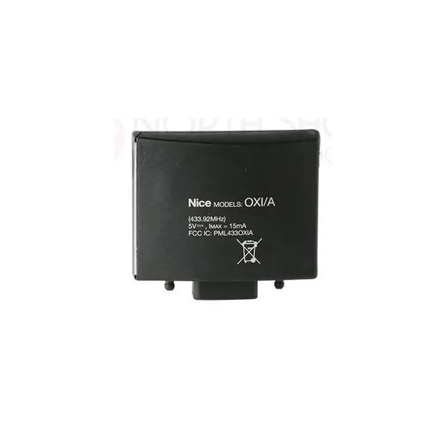 Alt view image 3 of 3 - Nice Apollo OXI/A Family 4 Channel, 433MHz Plug in Receiver