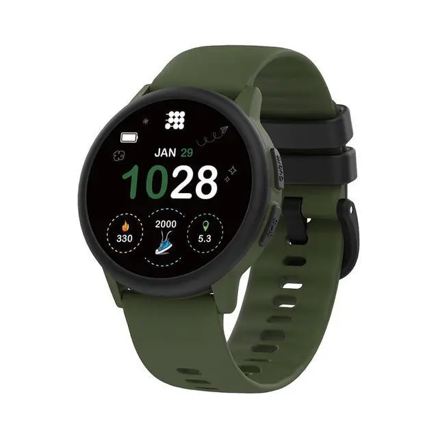 Alt view image 2 of 6 - Cubitt Hero Gen 4 Smart Watch 1.27" IPS Display IP68 Green | Apple Find My & Android Find Hub, Heart Rate & SpO2 Monitoring, Sleep Tracking, Bluetooth 5.3, USB Charging