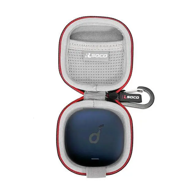 Alt view image 7 of 7 - Carrying Case for Anker Soundcore Liberty 5 / Liberty 4 / Liberty Air 2 Pro Noise-Cancelling Wireless Earbuds (Case Only)