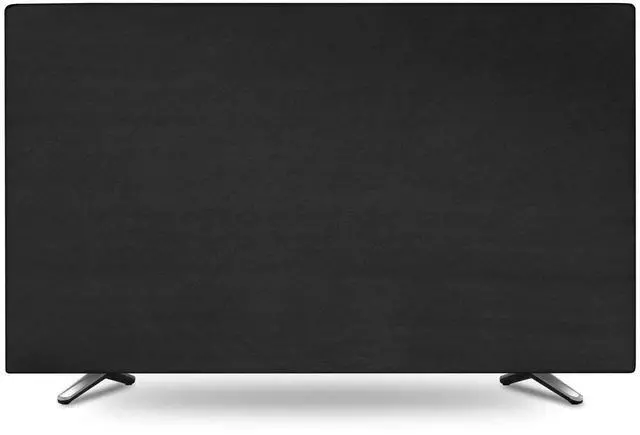 Alt view image 2 of 7 - Indoor TV Set Cover, Soft Stretch Fabric Universal 55 Flat Screen Dust-proof Protector (55", Black)