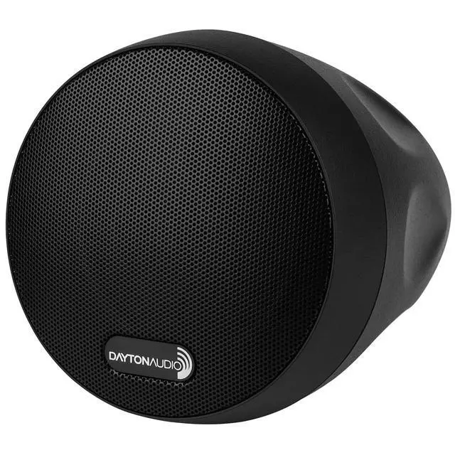 Alt view image 2 of 7 - WP4BT 4" IP66 Indoor/Outdoor Pendant Speaker Pair 70V/100V with 8 Ohm Bypass Black
