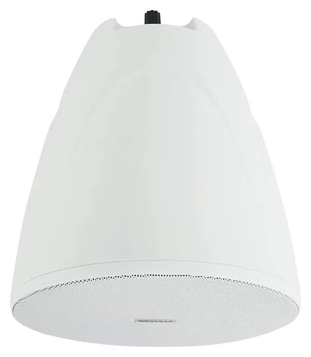 Alt view image 4 of 7 - PEN-65T White 6.5" 70V Hanging Pendant Speaker, 2-Pack | 70V/100V Transformer Taps: 40W, 20W, 10W, 5W or 8 Ohm 60W RMS, Euroblock Terminals, Deep Bass, for Restaurants