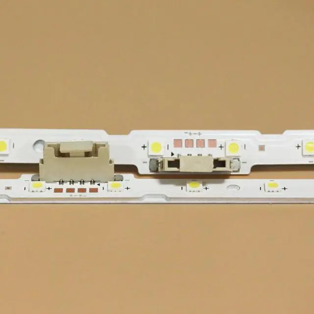 Alt view image 3 of 6 - 2pcs LED Backlight Strip TV Replacement Part for 55'' TVs UN55NU6900F UN55NU6900 UE55NU7300 55NU7100 UE55NU7400 BN96-45913A BN61-15485A UN55NU7090 UN55RU7100 UN55NU6950 UN55NU7200 E88441