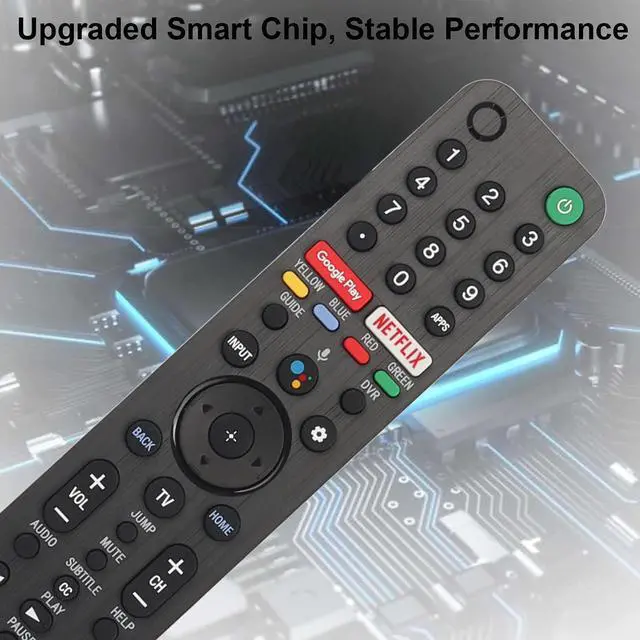Alt view image 3 of 5 - New RMF-TX500U RMFTX500U Voice Remote Control for Sony Smart TV KD55X9500G KD55X9000H KD65X9000H KD75X9500G KD85X9500G KD55X9500H Controller with Two Batteries