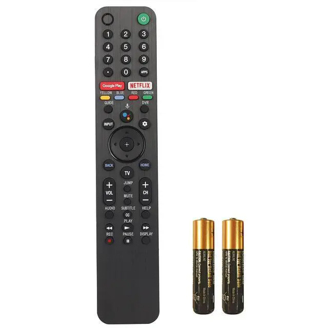 Main image of New RMF-TX500U RMFTX500U Voice Remote Control for Sony Smart TV KD55X9500G KD55X9000H KD65X9000H KD75X9500G KD85X9500G KD55X9500H Controller with Two Batteries