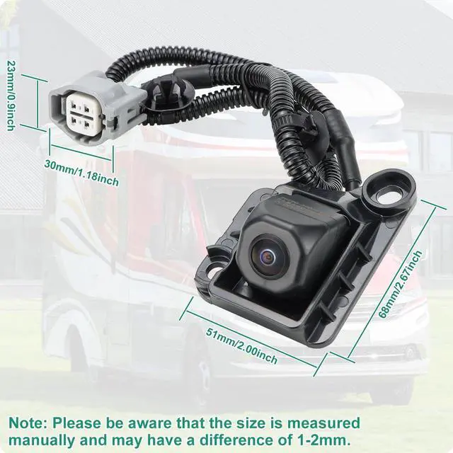 Alt view image 6 of 6 - 86790-34030 OE Backup Camera Fit for Toyota Tundra (2007-2013) - Park Assist Cam Replaces Part # 86790-34011