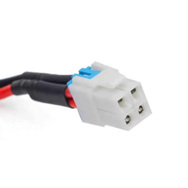 Alt view image 4 of 6 - 4-pin 12AWG DC Power Supply Cable for Yaesu Radio FT-450D FT-891 FT-991-A FT950 FTDX-1200 Kenwood TS-480 TS-590SG TS-890s Icom IC-7000 IC-7200 IC-7600 IC-7300 Alinco DX-SR9T Vertex