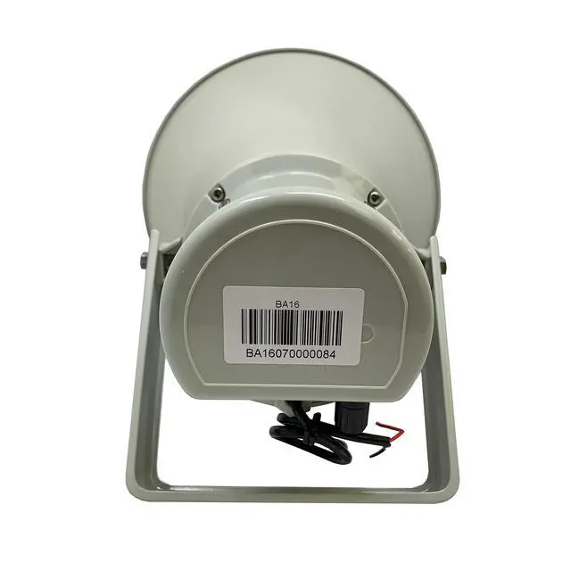 Alt view image 3 of 6 - BA16 50W Indoor/Outdoor Horn PA Speaker with 70v Switch