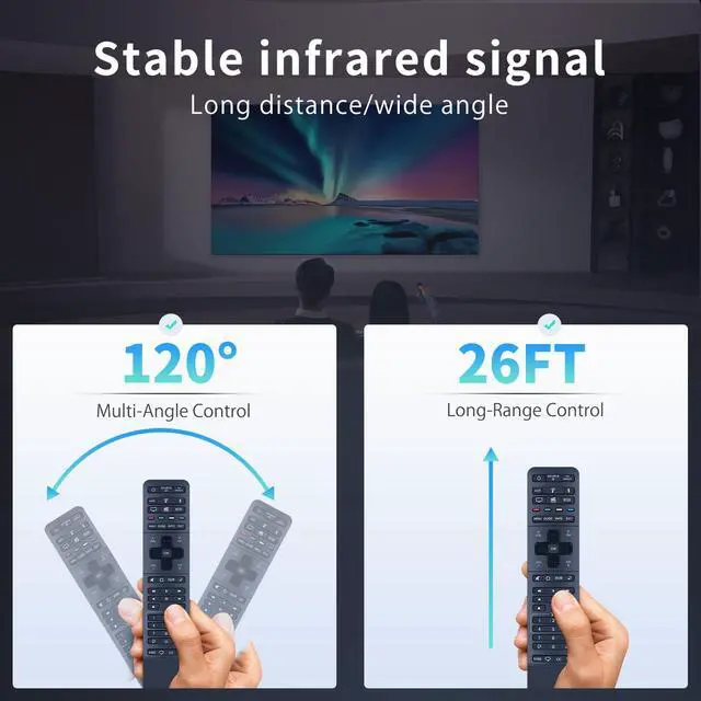 Alt view image 4 of 7 - Replacement for Bose Hi-Fi Soundtouch 300 Sound Bar Remote Controller New, Part Number 755001-0030