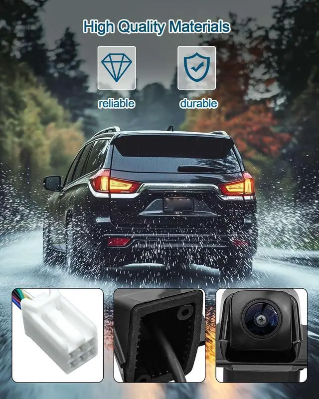 Alt view image 2 of 6 - Rear View Backup Camera Fit for Honda Pilot 2019 2020, Reverse Back up Rear Park Assist Camera Replace 39530-TG7-A121 39530TG7A121M1 39530TG7A12, Only One View Option
