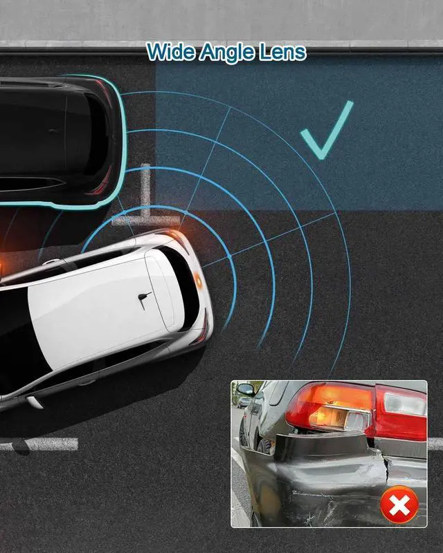 Alt view image 3 of 6 - Rear View Backup Camera Fit for Honda Pilot 2019 2020, Reverse Back up Rear Park Assist Camera Replace 39530-TG7-A121 39530TG7A121M1 39530TG7A12, Only One View Option
