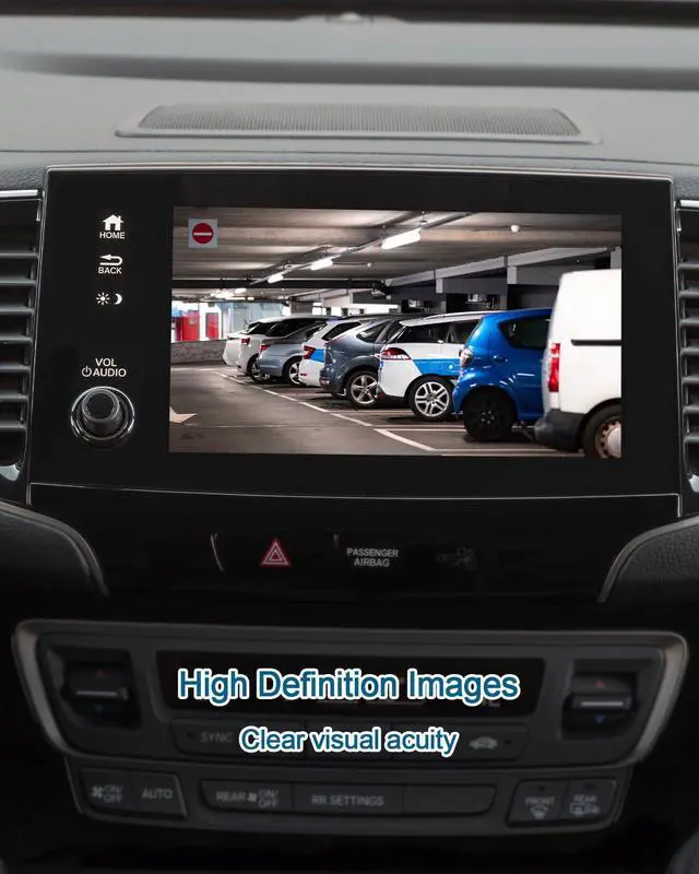 Alt view image 4 of 6 - Rear View Backup Camera Fit for Honda Pilot 2019 2020, Reverse Back up Rear Park Assist Camera Replace 39530-TG7-A121 39530TG7A121M1 39530TG7A12, Only One View Option