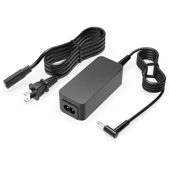 Main image of 45W Adapter Charger Fit for HP 17-by 17-cn 17-cp 17-bs 17-ca Laptop | Replacement for 17 Model Series, 19.5V 2.31A, Round Tip, Pocket-sized