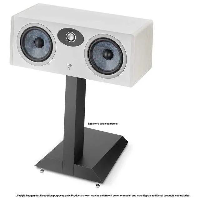 Alt view image 2 of 5 - Theva Center Stand - Stand for Theva Center Channel Speaker, Sold Individually - FTHEVASTCENT