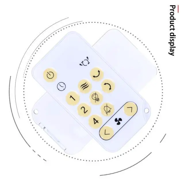 Alt view image 5 of 5 - New Replacement Remote Control for IRIS Woozoo Globe Multi-Directional 5-Speed Oscillating Fan