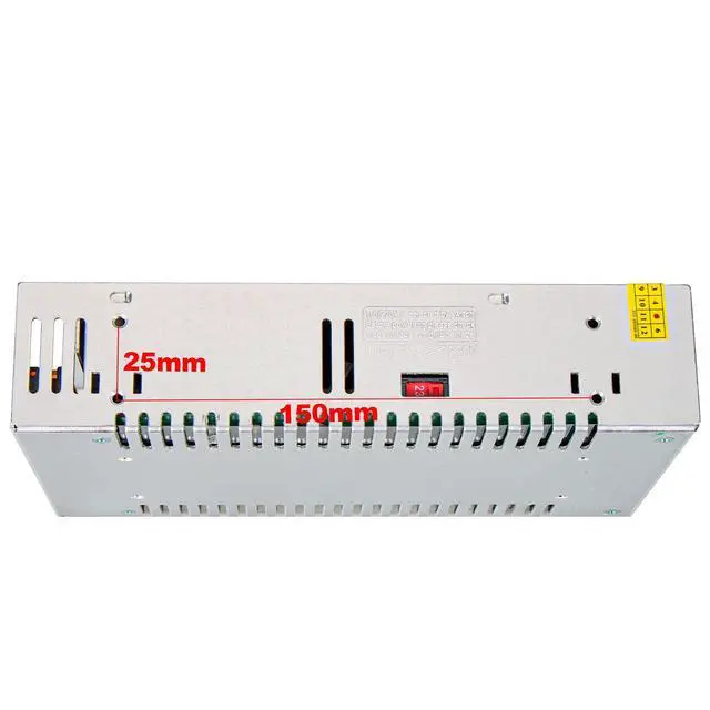 Alt view image 4 of 7 - 48V 10A Universal Switching Power Converter Adapter Transformer Regulated Supply AC to DC LED Driver 480w for CCTV, Radio, Computer Project