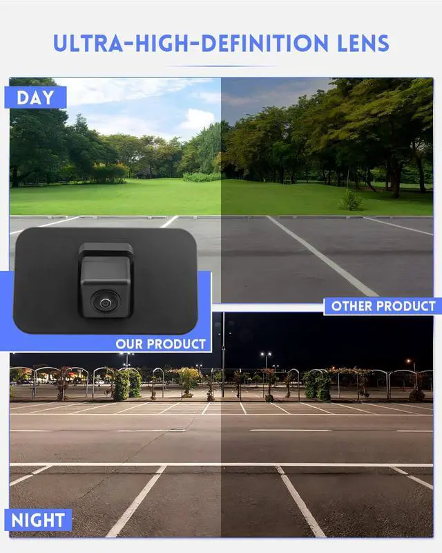 Alt view image 4 of 7 - 23378804 Backup Camera Rear View Parking Assist Camera Fit for Chevy Suburban Tahoe, for Cadillac Escalade ESV for GMC Yukon XL 2015 2016 2017 2018 2019 2020 Replace 23404613 23432248