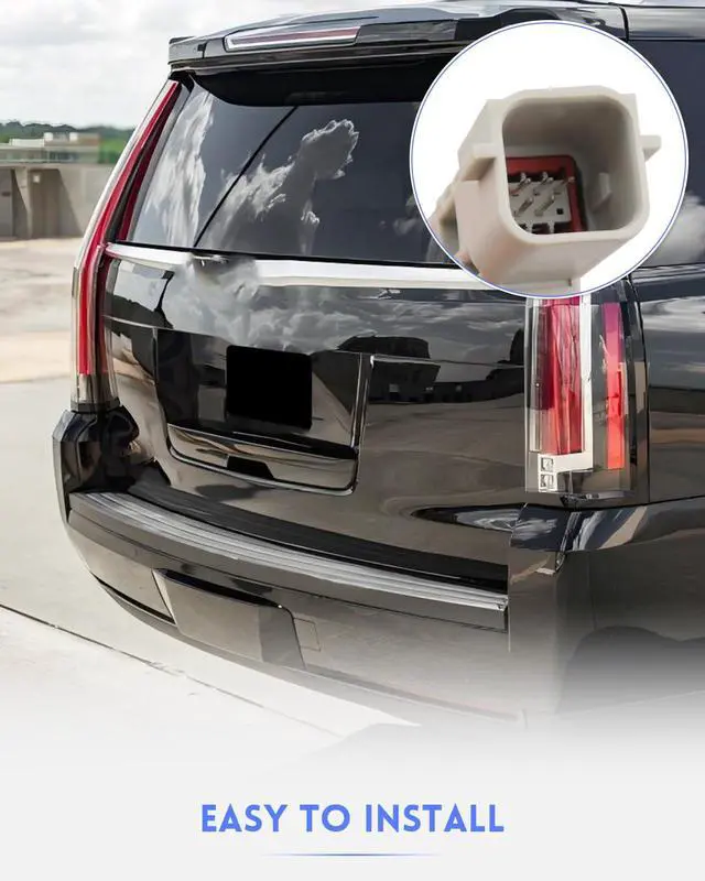 Alt view image 7 of 7 - 23378804 Backup Camera Rear View Parking Assist Camera Fit for Chevy Suburban Tahoe, for Cadillac Escalade ESV for GMC Yukon XL 2015 2016 2017 2018 2019 2020 Replace 23404613 23432248