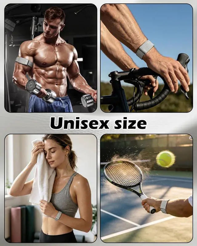 Alt view image 6 of 7 - Nylon Sport Band Compatible with Whoop 5.0 Bicep Bands One, Peak and Life, Breathable Nylon Adjustable Waterproof Replacement Wristbands Straps for Whoop Band 5.0Not Compatible with Gen 4