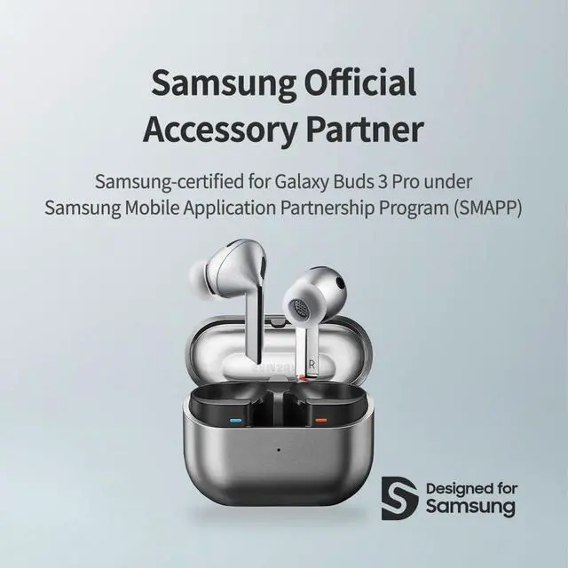 Alt view image 2 of 7 - MAX for Galaxy Buds 3 Pro Hypoallergenic Silicone Ear Tips | SMAPP-Certified, Galaxy Buds 4/3 Pro, Premium Hypoallergenic Silicone