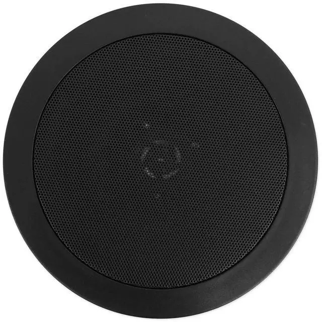 Alt view image 3 of 6 - CC525T Black 5.25" 40W RMS Commercial Ceiling Speakers, 4-Pack | 70V, Adjustable Tap 2.5W-20W, 2-Way, 8 Ohm Compatible, Swivel Tweeter, Paintable Grills, In-Ceiling, For Restaurants