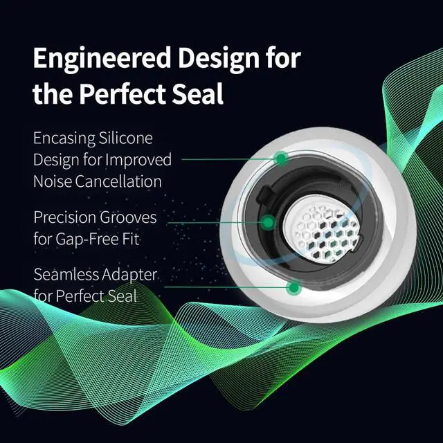 Alt view image 6 of 7 - MAX for Galaxy Buds 3 Pro Hypoallergenic Silicone Ear Tips | SMAPP-Certified, Galaxy Buds 4/3 Pro, Premium Hypoallergenic Silicone