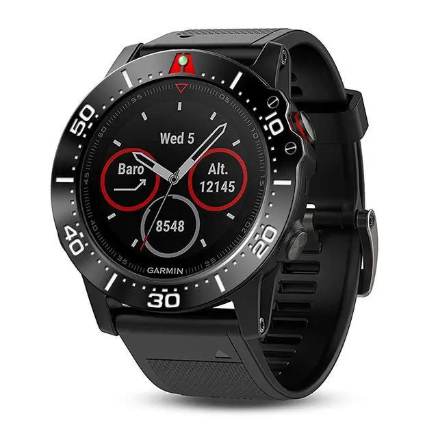 Alt view image 2 of 4 - Titanium Metal Bezel Ring Compatiable with Garmin Fenix 5X Watch Bezel Ring Adhesive Cover Anti Scratch & Collision Protector for Garmin Watch Accessory (Titanium- Not For Fenix 5 / 5X Plus)