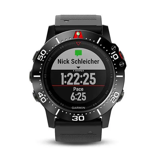 Alt view image 4 of 4 - Titanium Metal Bezel Ring Compatiable with Garmin Fenix 5X Watch Bezel Ring Adhesive Cover Anti Scratch & Collision Protector for Garmin Watch Accessory (Titanium- Not For Fenix 5 / 5X Plus)