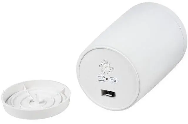 Alt view image 5 of 6 - 8" Commercial Audio Pendant Speaker 70V/100V/8 Ohm White WP80XTW