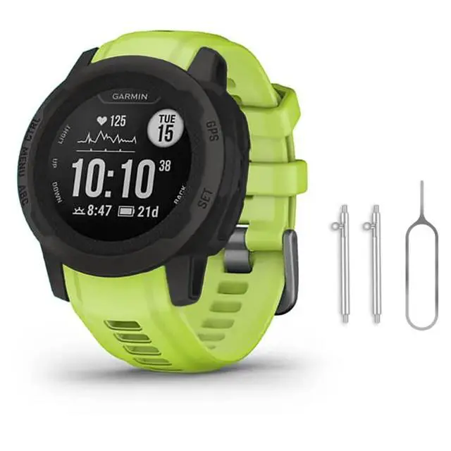 Main image of Silicone Quick-Release Bands Compatible with Garmin Instinct 2/2S (1st Gen) Replacement Band