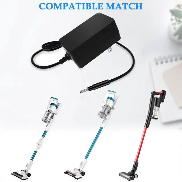 Alt view image 2 of 7 - MC2805A Charger Power Supply Compatible with Eureka RapidClean Pro NEC180 NEC182 NEC185 NEC186 and Stylus Lightweight Cordless Vacuum Cleaner NEC380 Replacement Power Adapter Cord