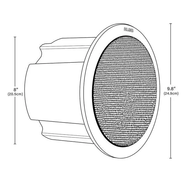 Alt view image 4 of 6 - 1198 Satellite Ceiling Speaker for use with 8198 Only