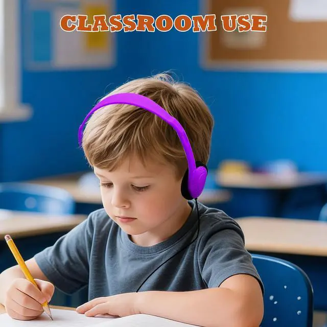 Alt view image 4 of 7 - USB-C Headphones, 30-Pack, Multi Color | Bulk, Suitable for Classroom, School Children & Teenagers, Compatible with Pad & Smartphones