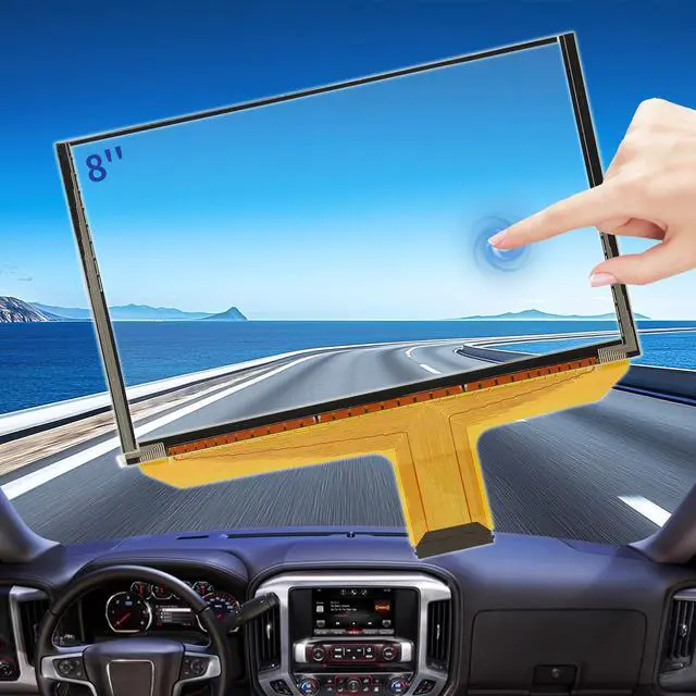 Main image of DJ080PA-01A Digitizer Touch Screen Replacement, Fit Gmc Sierra Yukon Canyon Acadia 2014-2018 Chevy Silverado Tahoe Suburban Colorado Chevy Mylink 8-Inch Touchscreen Radio OEM