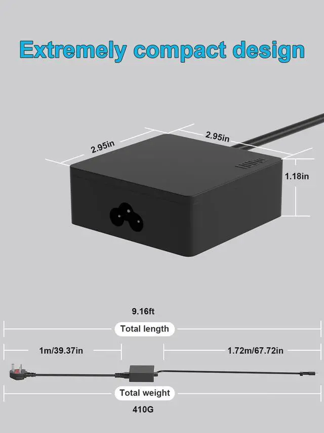 Alt view image 5 of 7 - 100W 65W USB C Charger Compatible with Asus ROG Ally X Z1 Ally Dock Flow X13 Z13 GV301 GV302 GZ301 Vivobook S 14 15 16X 14X ZenBook 14 14X S13 Zephyrus Rog Strix Laptop