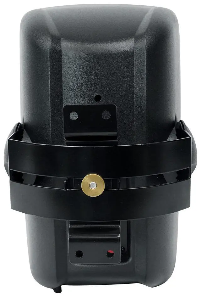 Alt view image 6 of 6 - WET-6525B 6.5" 70V Outdoor Wall Speakers in Black, 4-Pack | IPX55, 8 ohm 40W RMS, Adjustable Taps 30W/15W/7.5W/3.75W, 4-Way Swivel Mounts, Rustproof Aluminum Grills, Vented Enclosure