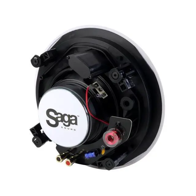 Alt view image 5 of 7 - Saga Sound 6.5 2-Way in-Ceiling Speaker (Pair)