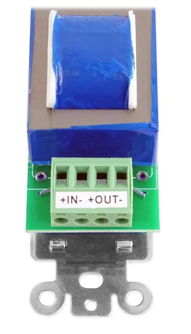 Alt view image 4 of 6 - VOL7035 Black 35W 70V/100V Wall Volume Controller, 1-Gang, 6-Pack | 11-Step Attenuation, 100V Compatible, Euro-Block Connectors, 30dB Range, ABS Frame, Dust Protected, Compact, 16-24 AWG Input