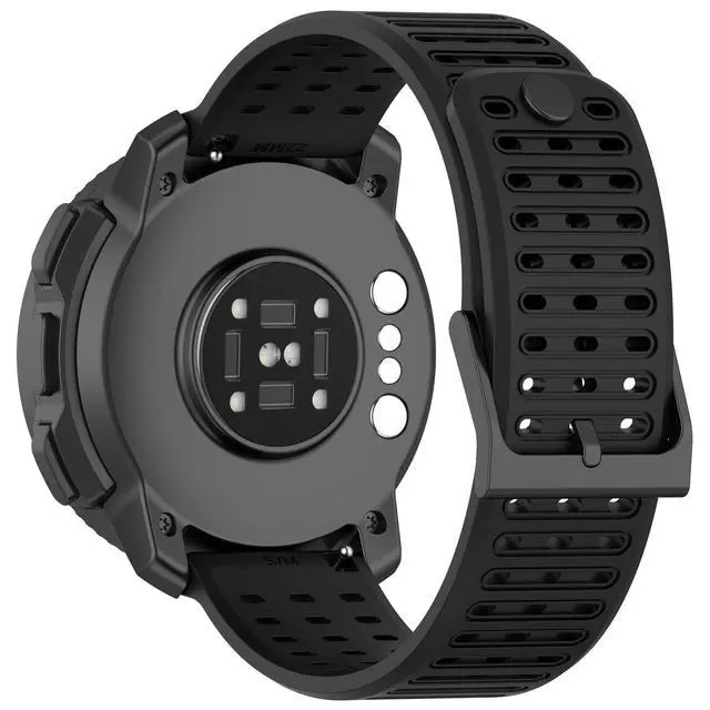 Alt view image 2 of 7 - Sport Watch Bands Compatible with SUUNTO RACE 2 /RUN/Race/vertical 2/9 peak pro, 22mm Silicone Replacement Strap Fit for COROS PACE 3 4 / PACE Pro/2 Pro/APEX 46mm / APEX Pro APEX 4 42mm
