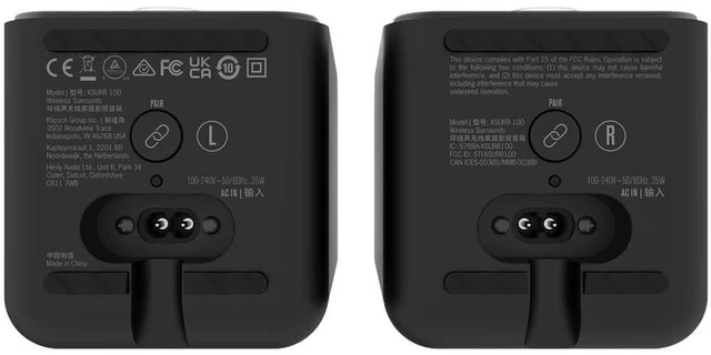 Alt view image 6 of 7 - FLEXSURR100 Flexus 100 Surround Sound Speaker Pair