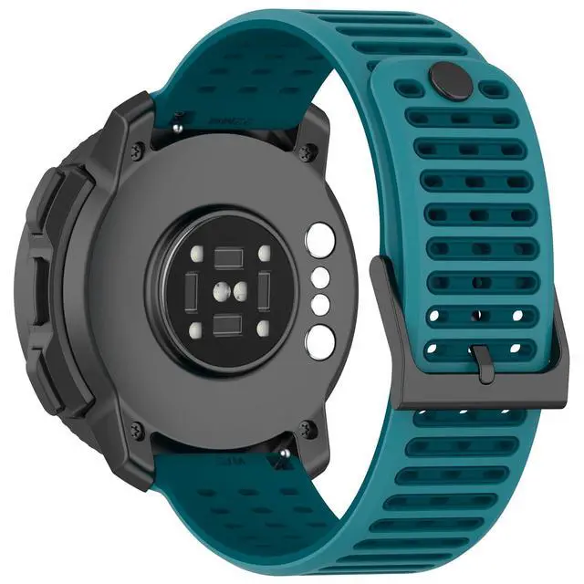 Alt view image 6 of 7 - Sport Watch Bands Compatible with SUUNTO RACE 2 /RUN/Race/vertical 2/9 peak pro, 22mm Silicone Replacement Strap Fit for COROS PACE 3 4 / PACE Pro/2 Pro/APEX 46mm / APEX Pro APEX 4 42mm