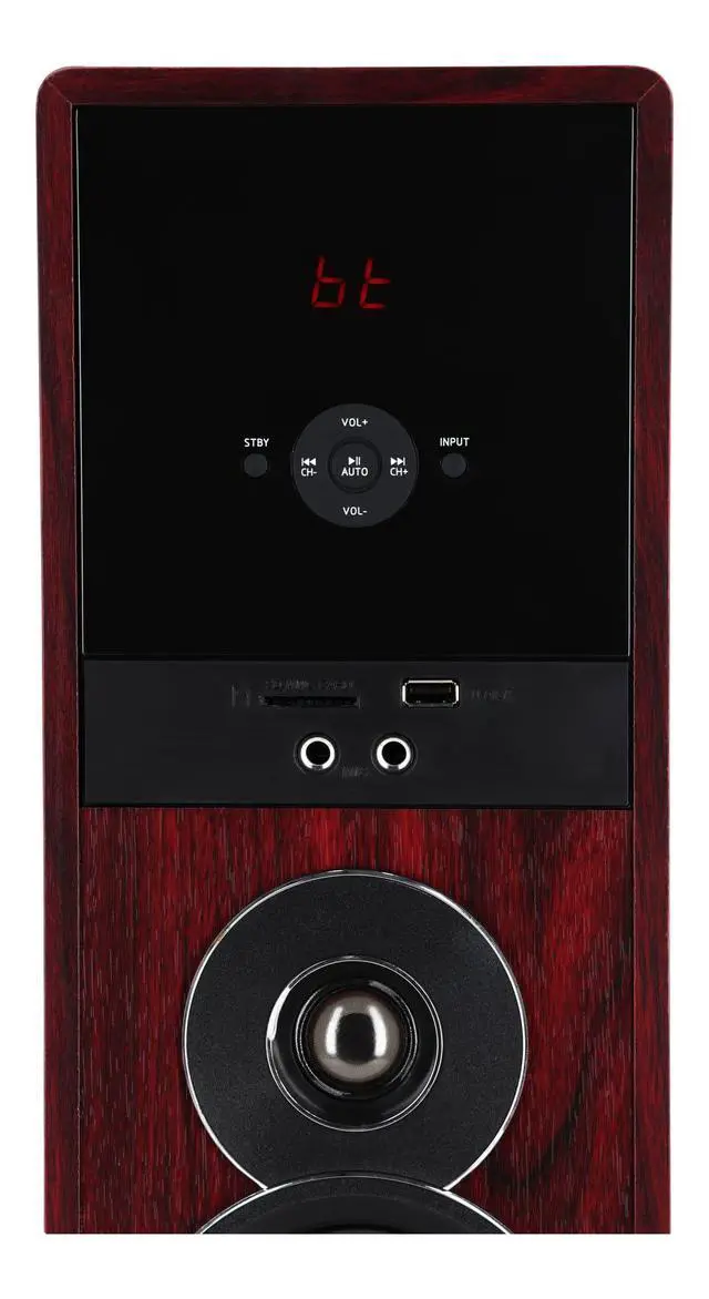 Alt view image 3 of 7 - TM80C Bluetooth Home Theater Tower Speaker System+(2) 8" Subwoofers