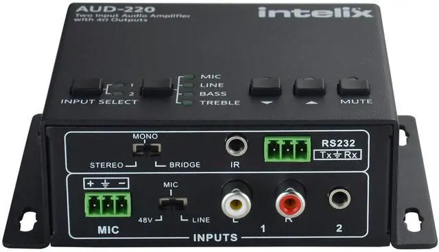 Main image of 2 INPUT AUDIO AMPLIFIER, 2x20W (4 OHM) AUD-220