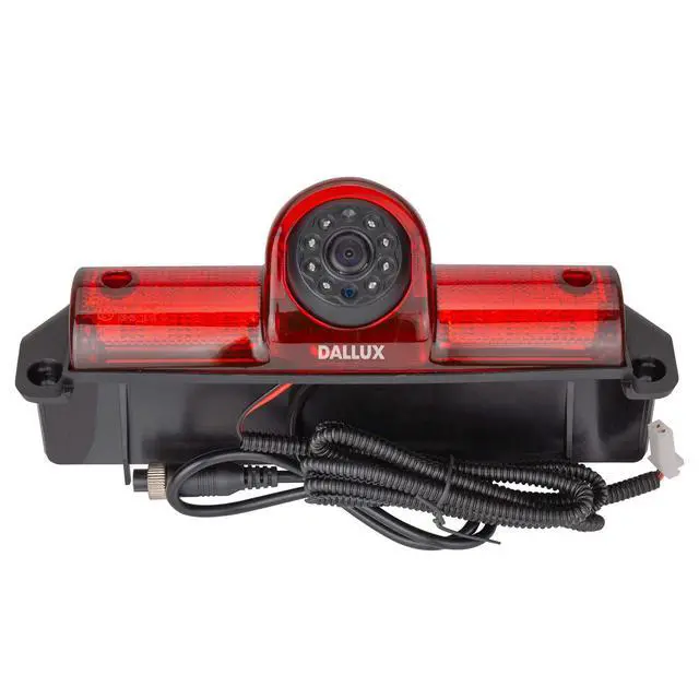 Alt view image 6 of 7 - Savana Cargo Van Brake Light Backup Camera for Transporter Chevrolet Express/GMC Savana 2003-2019/Chevy Explorer Van,3rd 170°Angle Waterproof Microphone Built-in Adjustable Lens Roof Mount Cam
