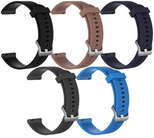 Alt view image 2 of 7 - Band for Garmin Vivoactive 4, Soft Silicone Replacement Watch Band for Garmin Vivoactive 4/ Venu 2 (No Tracker, Replacement Bands Only)