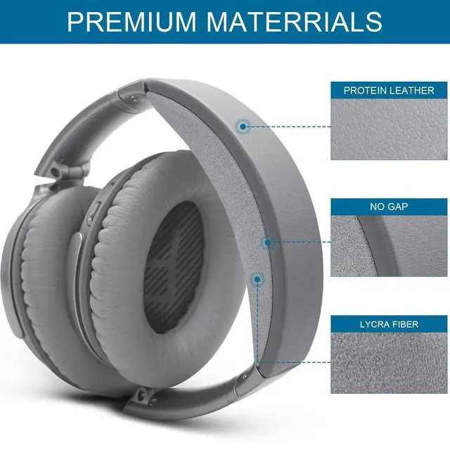 Alt view image 3 of 7 - Headband Pad Kit Replacement for Bose QC35 & QuietComfort 35 II (QC35 ii) QC45 QuietComfort 45 Headphones, Easy to Install DIY Headphones Headband Repair Tools (Silver)